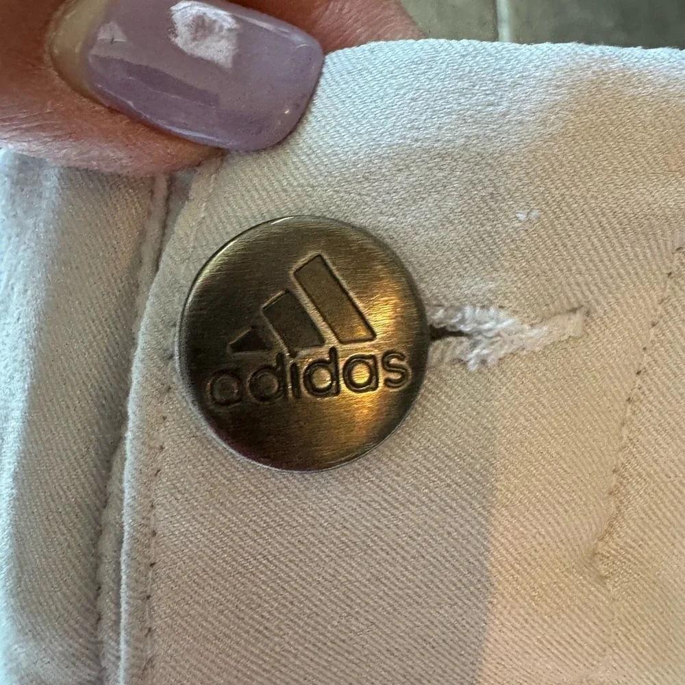 ADIDAS Men’s Classic Off White Men's Shorts Size 38 Athletic Golf Lightweight